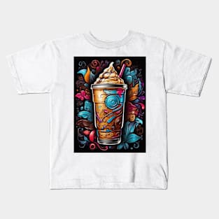 Iced Coffee Kids T-Shirt